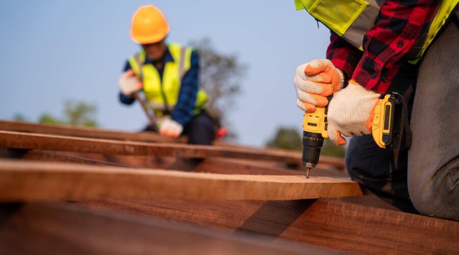 Professional New roof installation in Battiest, OK